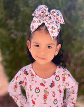 Grinch Satin Fable Bow